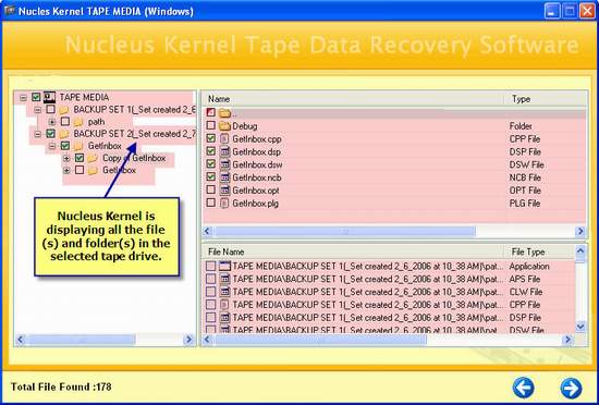 Kernel Tape Recovery Software